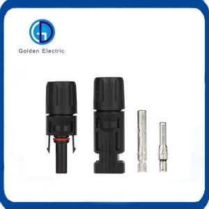 Cheap Copper Terminal Mc4 Solar Cable Connector for IP67 Rated PV Panels in Energy System for sale