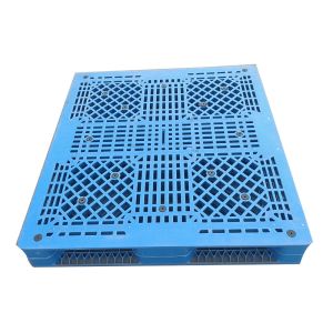 Large HDPE Four Way Entry Double Sides Euro Plastic Pallet Stackable Reversible