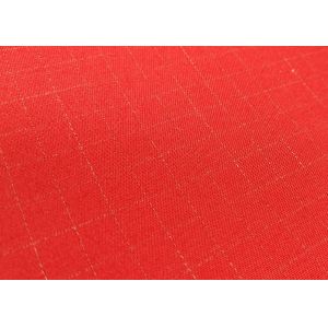 Twill Cotton Yarn Card 235gsm Anti Static Fabric