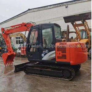 Used Hitachi ZX60 Excavator with Original Hydraulic Valve and 7000 KG Machine