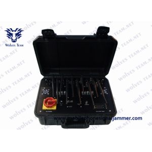 600W Portable VIP Protection Defence RF GPS WIFI5.8G Signal Suitcase UAV Drone