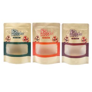 Customized Doypack Stand Up Top Zipper Dried Fruit Food Package Pouch Peanut