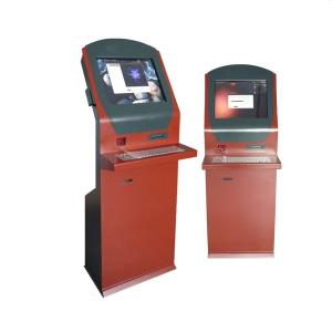 Cheap Easy Operating Floor Standing Kiosk With High Definition LCD Touch Screen for sale