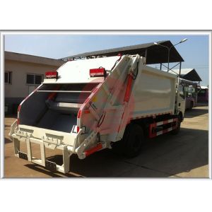 5CBM Waste Garbage Truck , Easy Operation Refuse Collection Truck Environment