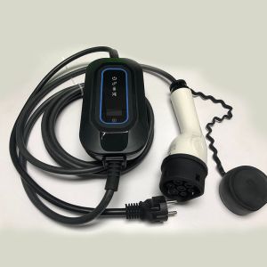 3.5KW Type 2 EV Plug IP67 Onboard Charger for Tesla Model 3 at Shopping Mall