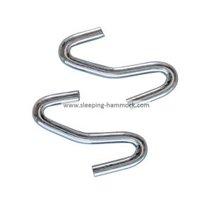 Cheap Outdoor Heavy Duty Hanging Hammock Stand Z Hooks Ultra Durable Zinc Plated 8mm Thick for sale