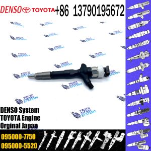 Fuel injector 23670-30300 095000-7760 095000-7761 095000-7751 095000-7750 for