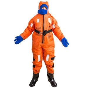 Cheap Neoprene Marine Survival Suit , Red Survival Suit CSS Certification for sale