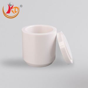 Ceramic Zirconia Ball Mill Jar with Smooth Surface for Grinding Metal Powders in