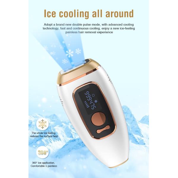 New Arrival Home Use Painless IPL ICE COOL Laser Hair Removal Handset