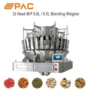 10 Heads Multihead Weigher For Snacks Packing