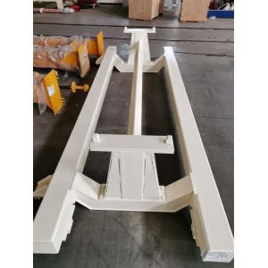 1500kg L4200mm Concrete Saw Trolley For Moving Material