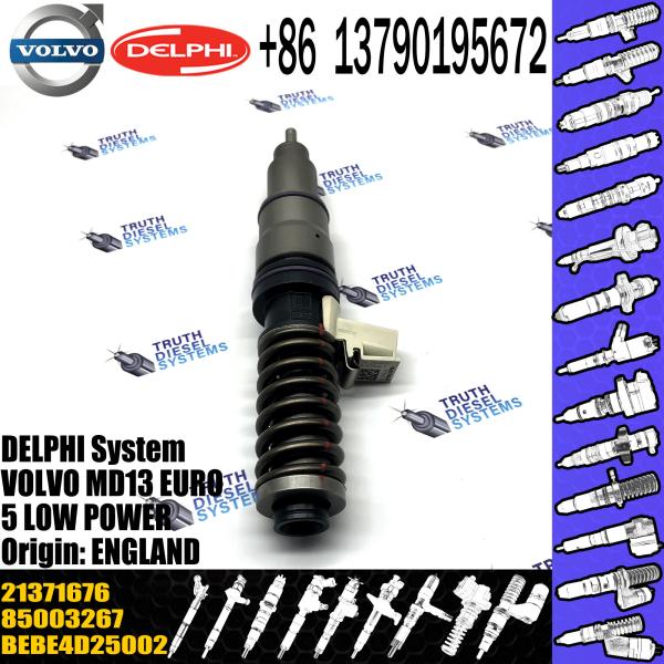 High quality Common Rail Injector 21340615 Bebe4d25002 For Truck D13c Fo Penta Md13 Injector Nozzle 21371676 21340611