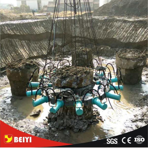 Quality BEIYI BYMK180S Concrete Pile Head Cutter circular pile breaker machine wholesale