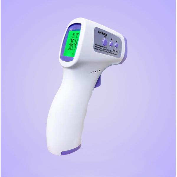 Quality CE FCC Non Contact Infrared Thermometer Forehead Thermometer Gun wholesale