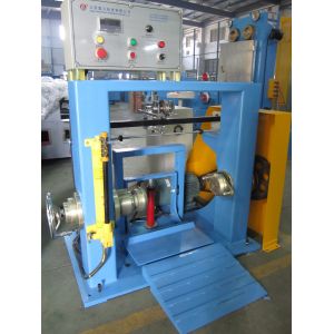 China Blue Single Shaft  Wire Take Up Machine 630mm For Bunched Copper Wire on sale