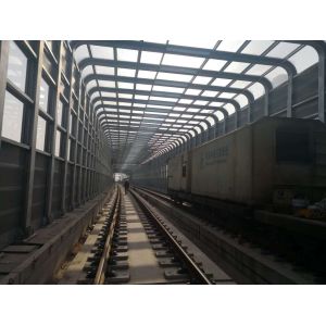 Recyclable Highway Sound Barrier High Transparency Good Sound Insulation