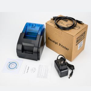 58mm Max Paper Size Home Thermal Printer for Cash Register Black Print Speed 70