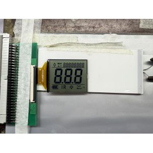 Custom FSTN Black and White LCD Display | Monochrome Segment LCD for Industrial