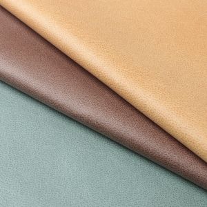 Cheap Customized Leathaire Fabric Imitation Sheepskin Leather Cloth for sale