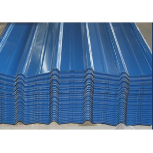 ASTM GB JIS Colored Corrugated Metal Sheets AZ100 S320GD 0.85mm