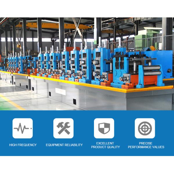 ERW Pipe Mill for Carbon Steel Tube Production 76mm Max Size
