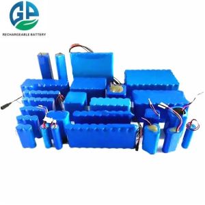 Customized 18650 Lithium Rechargeable Battery ICR18650 Battery Pack 3.7v 5p 6p