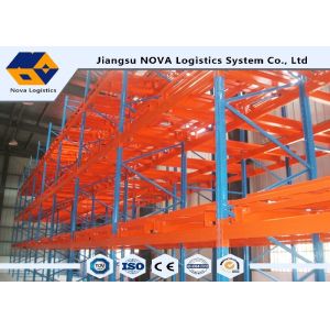 Cheap Industry Push Back Pallet Warehouse Racking System For Logistics Distribution Centers for sale