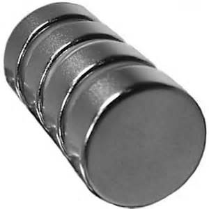 China N35 High Performance Nickel Coating Permanent Disc NdFeB Magnet on sale