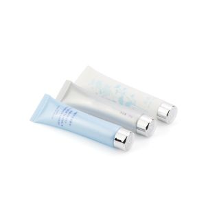 China Bule White OEM 20g Empty Cosmetic Tubes on sale