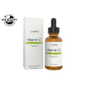 China Vitamin E Organic Vitamin C Face Serum Hyaluronic Acid Anti Aging Blemish Clearing on sale