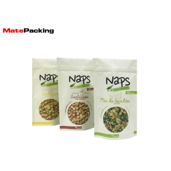 Quality Aluminum Foil Stand Up Pouches Smell Proof Custom Size With Zipper wholesale