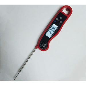 CE Passed Digital Food Probe Thermometer / Bbq Cooking Thermometer White