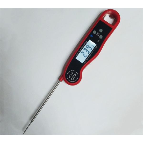 CE Passed Digital Food Probe Thermometer / Bbq Cooking Thermometer White