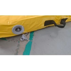 No Tool Setup Spill Containment Berm Durable UV Shield Chemical Resistant