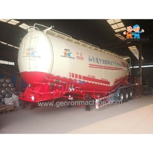 Air Compressed 2 Axles V 67cbm 80T Aluminum Cement Trailer