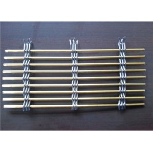 Woven 1.5m SS304 Decorative Wire Mesh