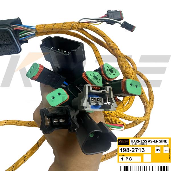 CATERPILLAR C7 1982713 198-2713 HARNESS AS-ENGINE FOR 324D 325D 328D 329D EXCAVATOR