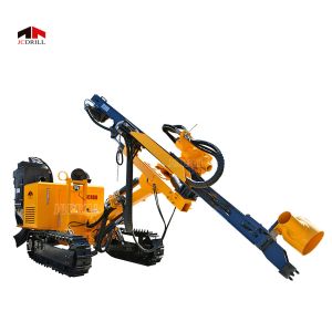 Crawler Type Rock Blast Hole Drilling Machine 90-165mm Diameter