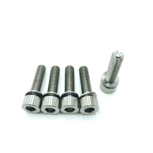 Grade 2 Titanium Socket Dome Allen Head Cap Metric Bicycle Screw Bolts