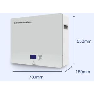 Home Power Wall-Mounted Solar Energy Storage Battery 6000 Cycle 48v 51.2v 5 Kwh