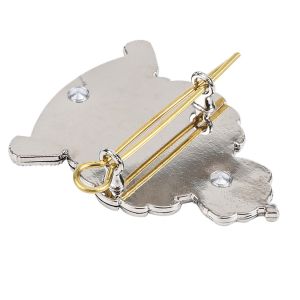 Customized 0.23 inch Army Uniform Badges Oman Metal Cap Badges