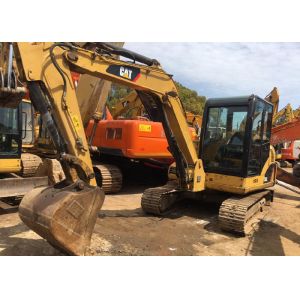 Cat 306D Used Crawler Excavator , 6 Ton Road Construction Machinery