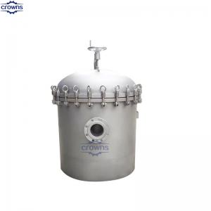 China Stainless Steel Multi Cartridge Filter Housing For Ro Water Filter on sale