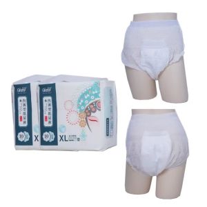 3D Leakproof Adult Incontinence Pants with PE Backsheet