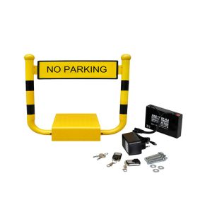 Cold Rolled Steel Parking Space Barrier 530mm Up Height