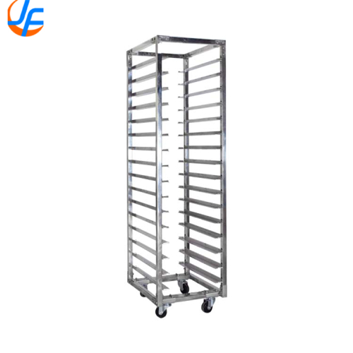 RK Bakeware China-Full Welded High Quality Baking Oven Rack 800*600 Baking Tray Trolley
