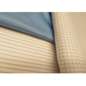 Blue Anti Static Lining Fabric 60gsm And 110gsm lightweight