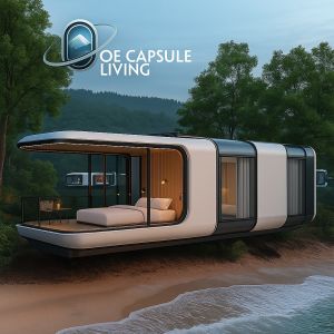 20/40ft Chinese Style Modular Prefab Tiny House Container Steel Material Cabin