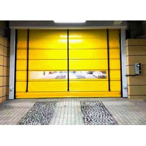 Galvanized Rapid Roller Doors Powder Coated Temperature Resistant